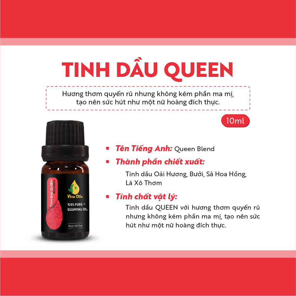 Tinh dầu Queen 10ML